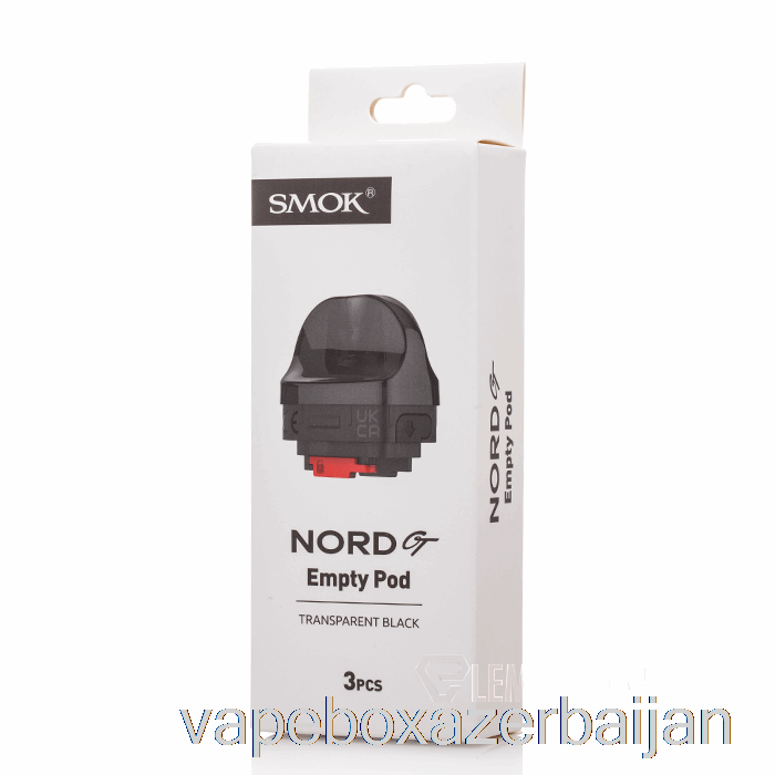 Vape Smoke SMOK Nord GT Replacement Pods Transparent Black
